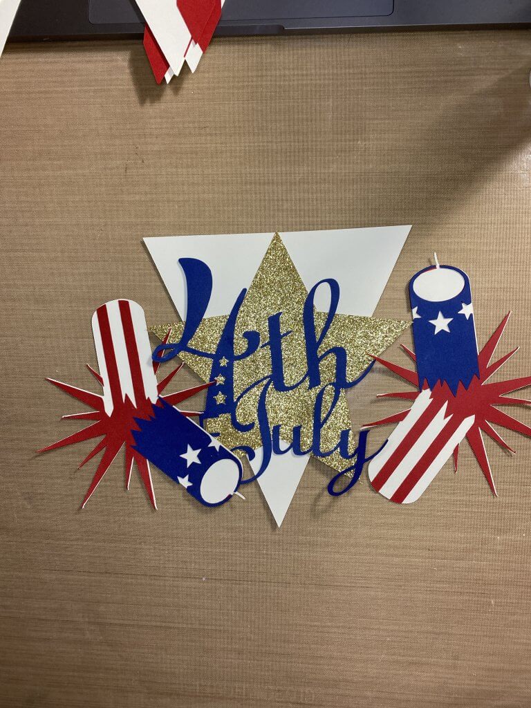 Make This 4th of July Banner With Your Cricut