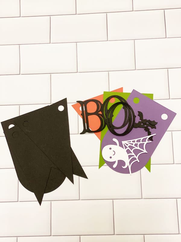 DIY Halloween BOO Banner