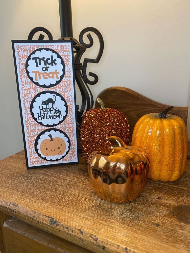 DIY Halloween Slimline Card