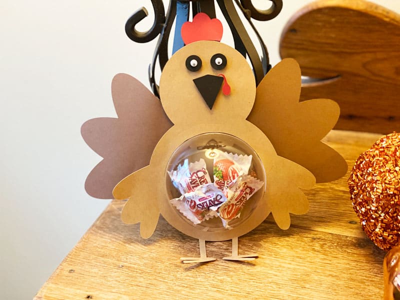 Easy DIY Thanksgiving Candy Dome